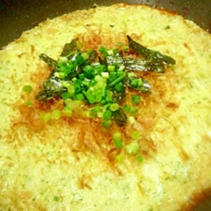 塩麹とチーズでWとろーん★青のり山芋鉄板